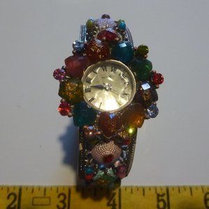 Bling Analog Quartz Bracelet Watch